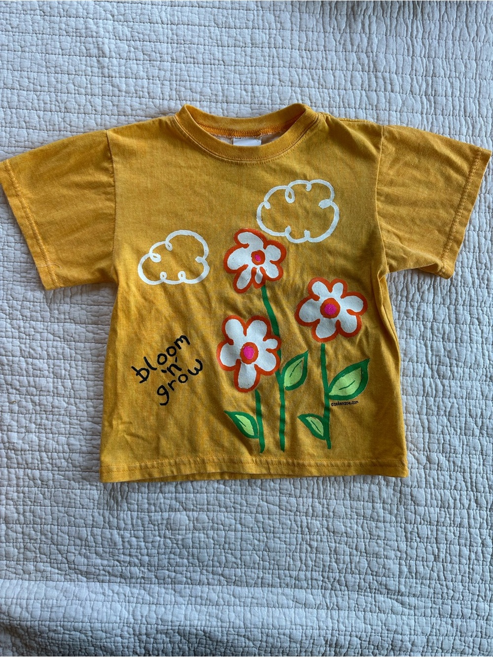 Girls Flower Graphic TShirt 580
